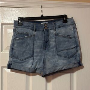 Kensie Jeans Vintage Luxe Stretch Denim High-Waisted Shorts